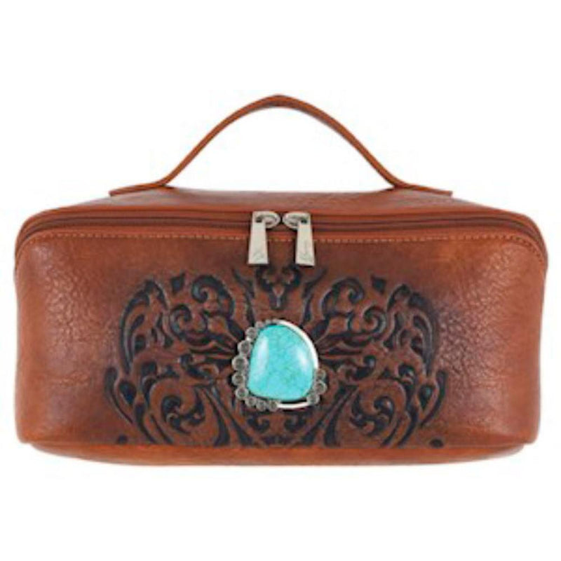Women's Embossed Makeup Case