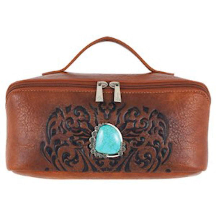 Women's Embossed Makeup Case