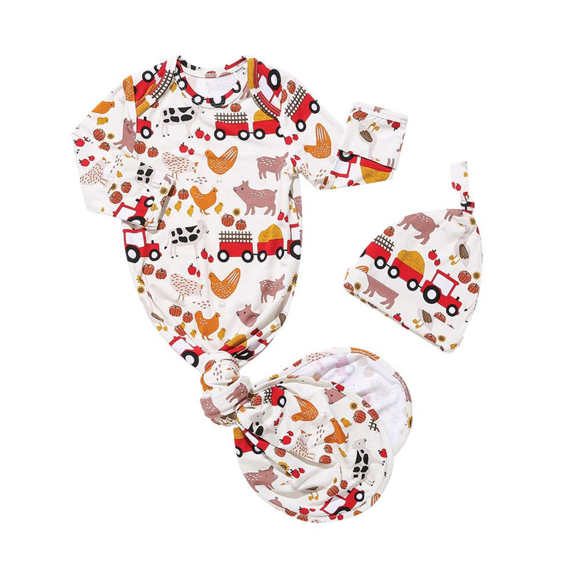 Boys Farm Friends Newborn Set