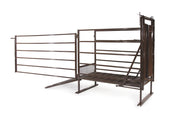 Elevated Stripping Chute with Swing Gate