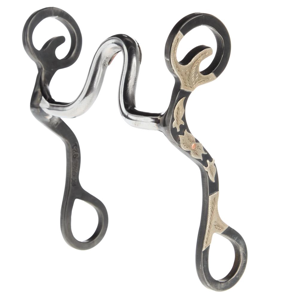 Gentle Training Bit Myler HBT Shank Bit With Sweet Iron Mouthpiece