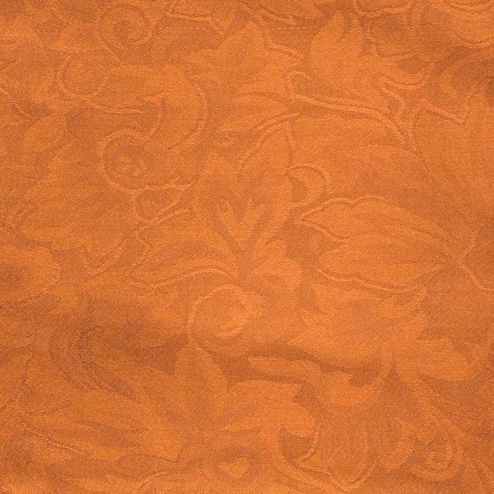 Jacquard Silk Wild Rag Scarf - Copper