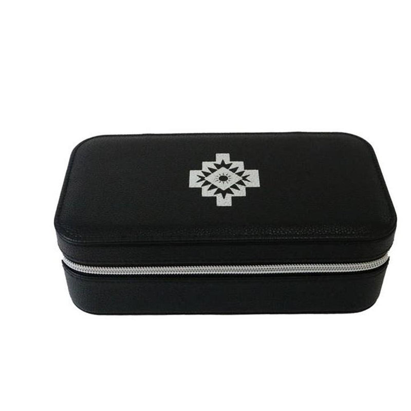 Black Rectangle Jewelry Case