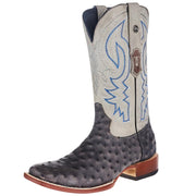 Men`s Grey Ostrich Print 13in Monaco Grey Top