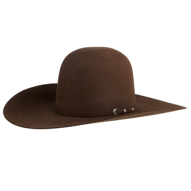 7X Whiskey 5 Inch Brim Open Crown Felt Hat