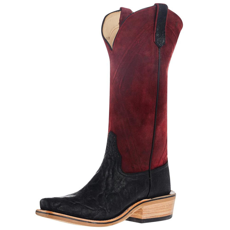 Men`s NRS Ride Ready Black Elephant Vamp 15in Red Hot Waxy Kudu Top