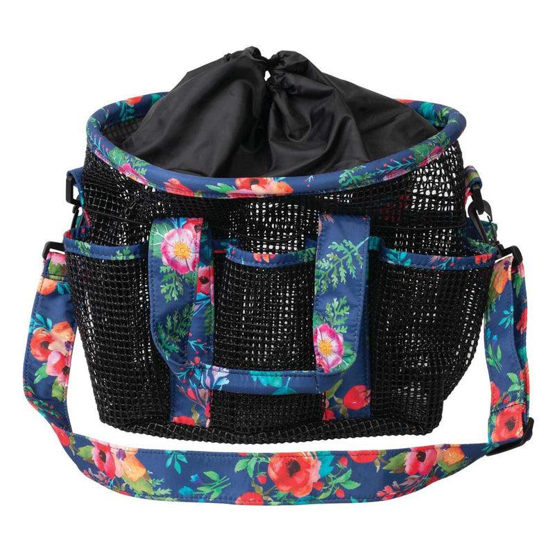 Floral Watercolor Mesh Grooming Bag