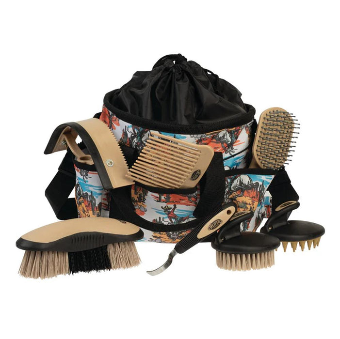 Bucking Bronc Tote Groom Kit