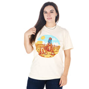 Womens Get It Girl Ivory Tee