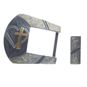 1.5in Two Piece Buckle with Keeper