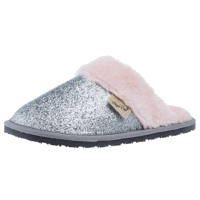 Women`s Blazin' Silver Lola Slide House Shoe