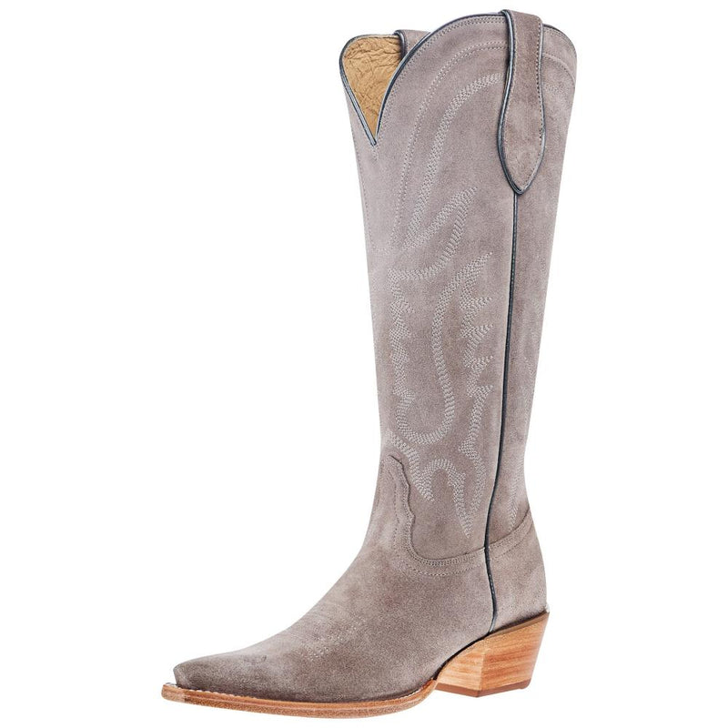 Women`s Ash Suede Vamp 15In Ash Suede Top Boot