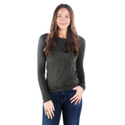 Womens Tack Hack Forest Equitation Long Sleeve Tech Tee