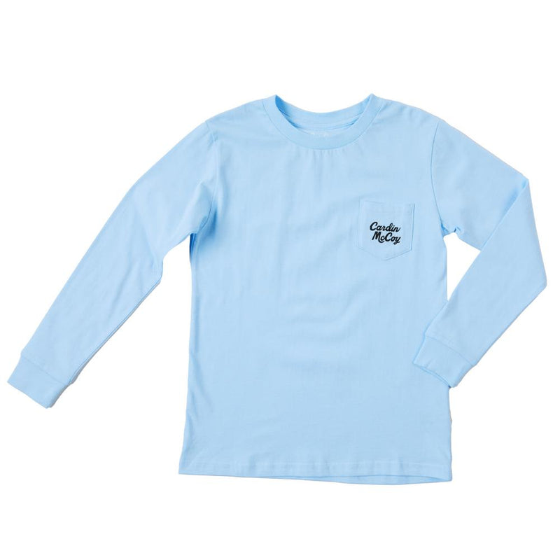 Boys Blue Long Sleeve Glorify Him Tee