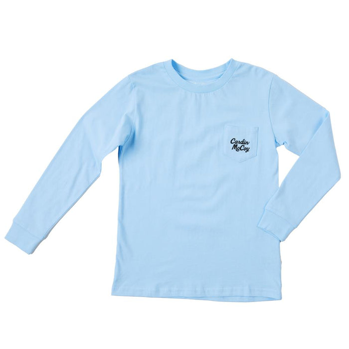 Boys Blue Long Sleeve Glorify Him Tee