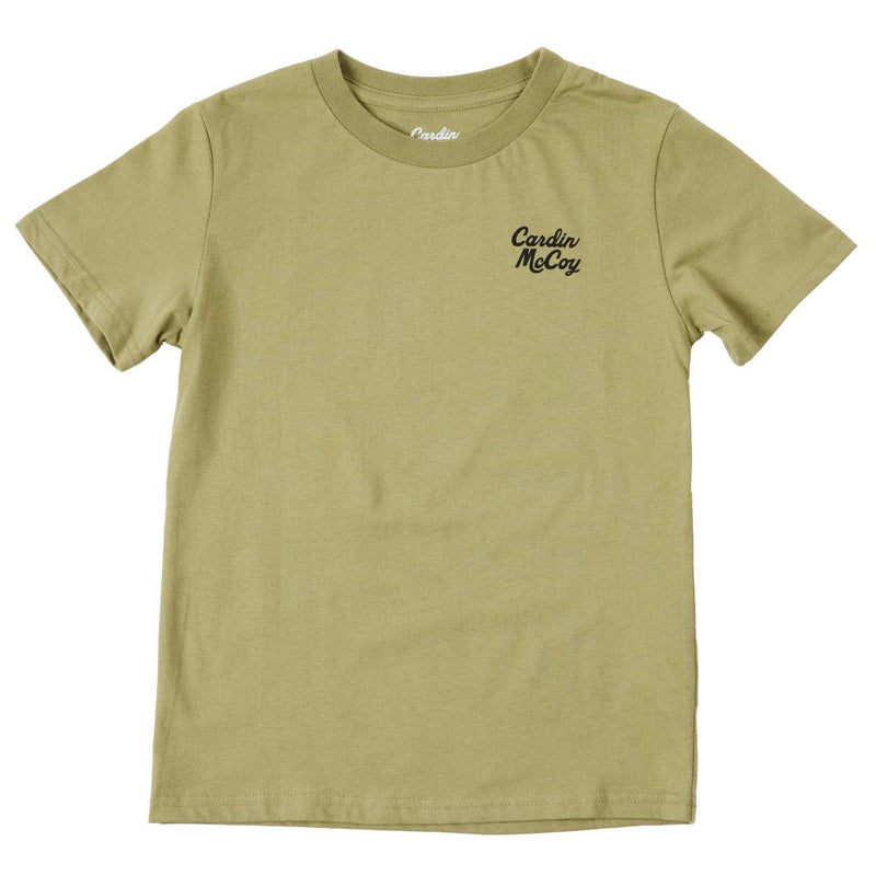 Boys Olive This Is How We Roll Short Sleeve Tee