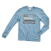 NRS All Things Western Mist Long Sleeve Logo Tee