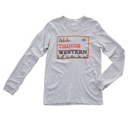 NRS All Things Western Grey Long Sleeve Tee