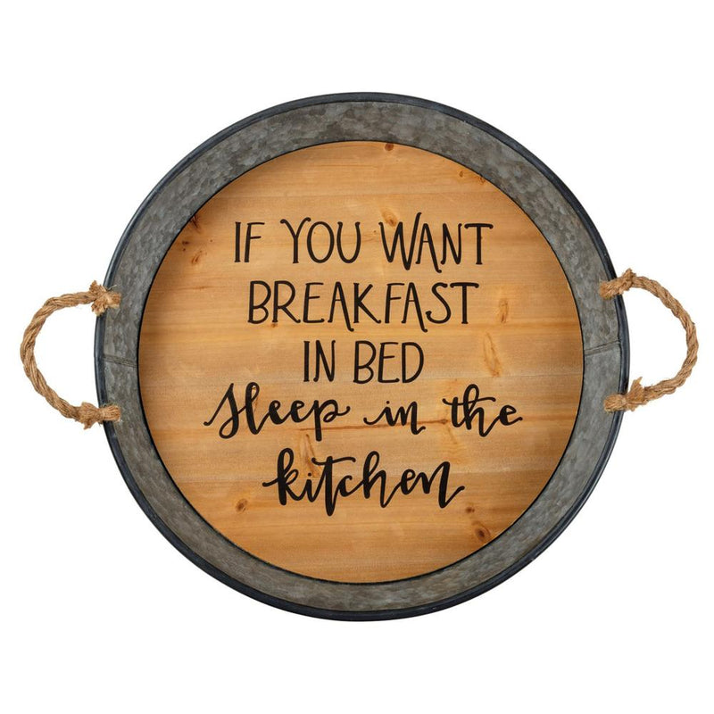 If You Want Breakfast Tray