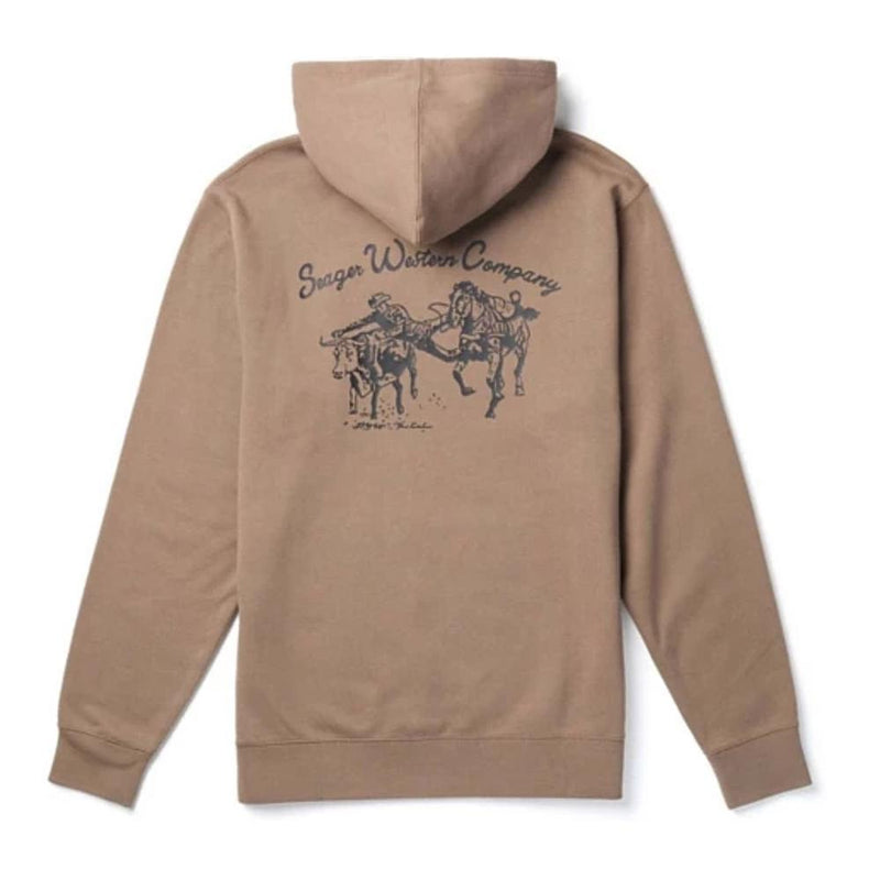 Mens Walnut Los Rios Hoodie