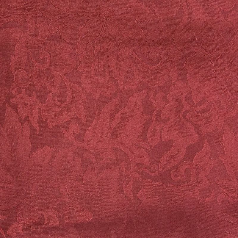 Jacquard Silk Wild Rag Scarf - Maroon