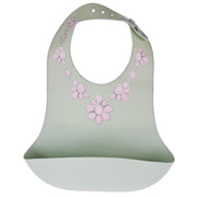 Pink Cluster with Green Bib