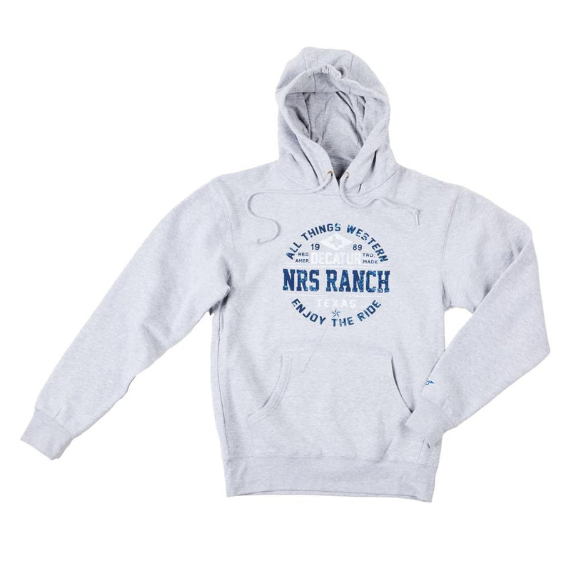 NRS Ranch Decatur Texas Grey Hoodie