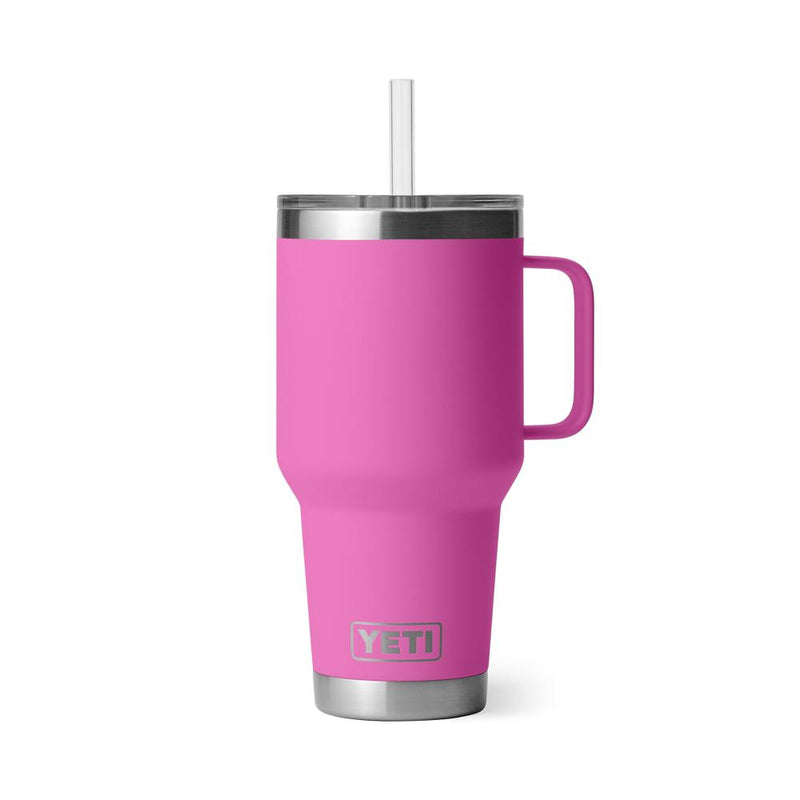 35oz Straw Mug Wildflower Fuchsia