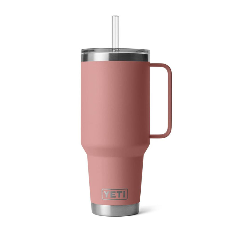 Rambler 42oz Straw Mug Sandstone Pink