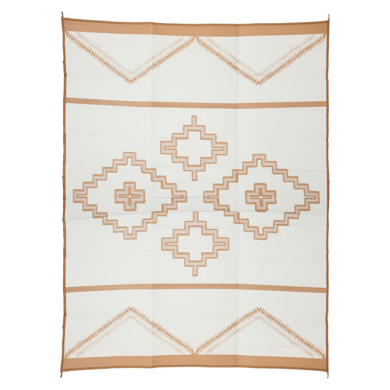Alpine Tan Ivory 6x9 Ranch Rug