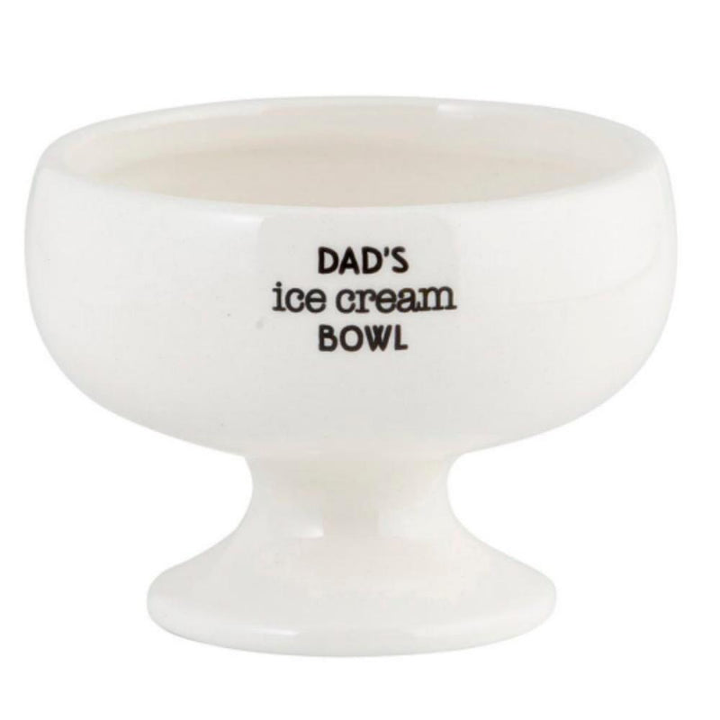 Dads Ice Cream Bowl