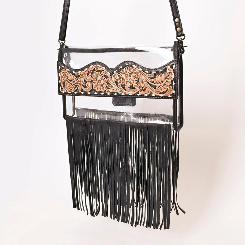 Clear Bag With Fringe