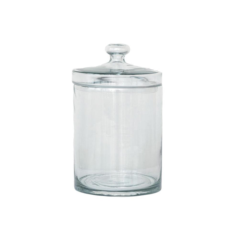 Glass Cup Jar With Lid