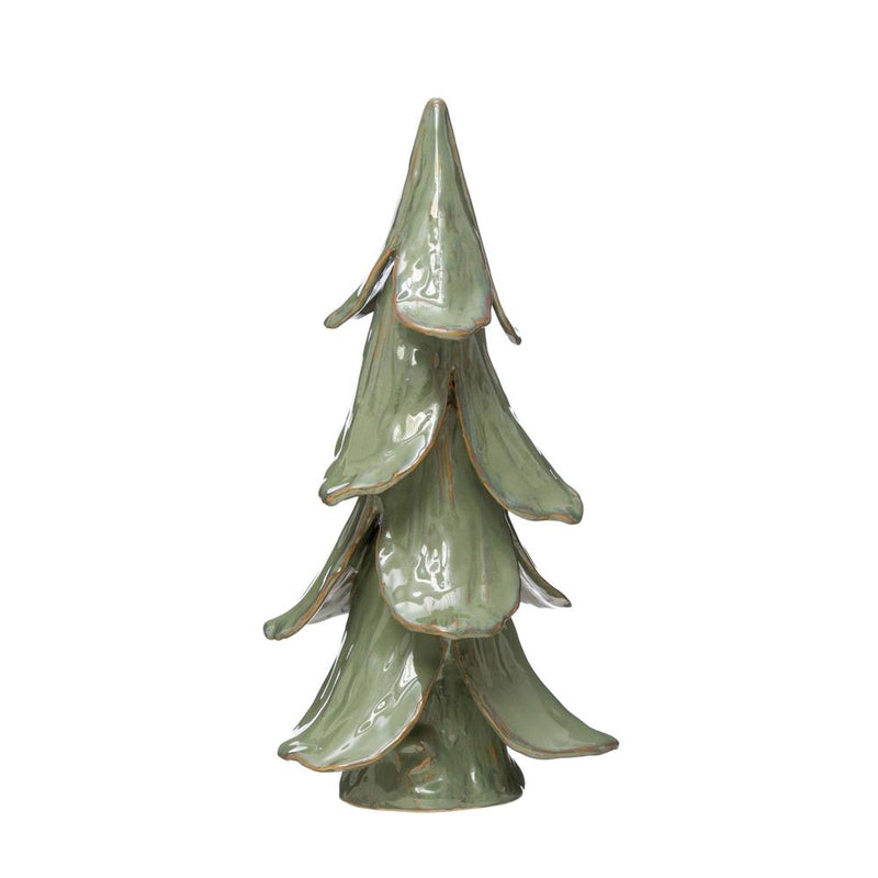 Handmade Stoneware Reactive Glaze Tree