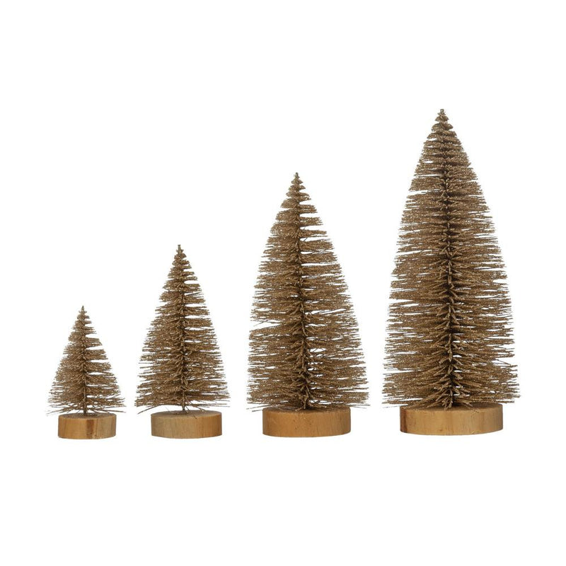 Plastic Bottle Brush 4 Piece Tree Set