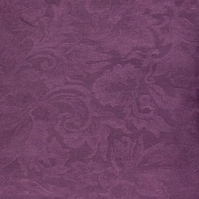 Jacquard Silk Wild Rag Scarf - Plum