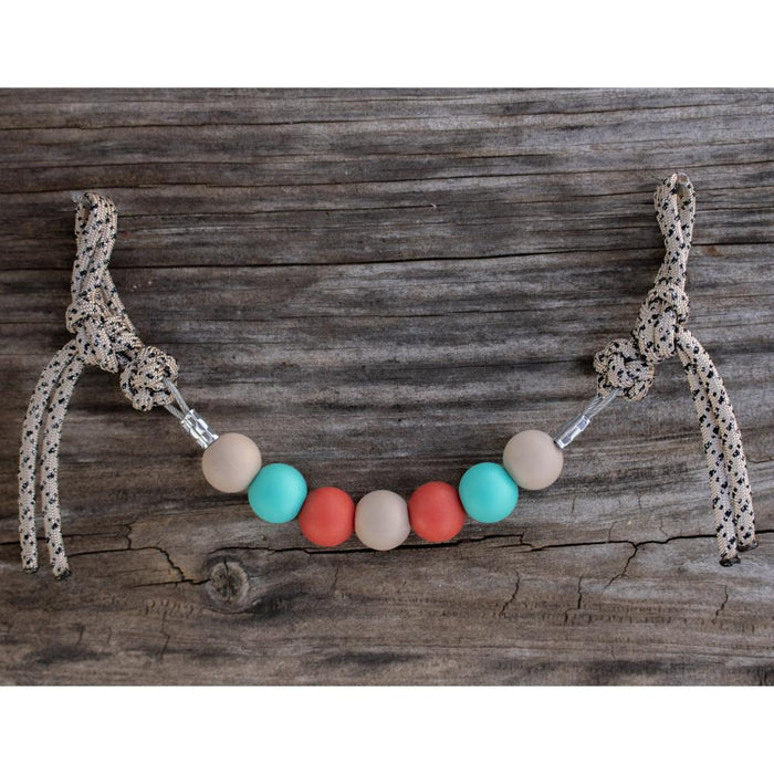 South Western Silicone Beaded Curb Strap