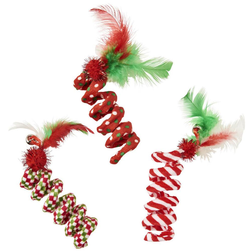 Holiday Spring Cat Toys