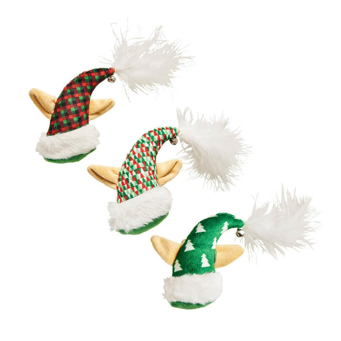Holiday Elf Hat Catnip Toysys