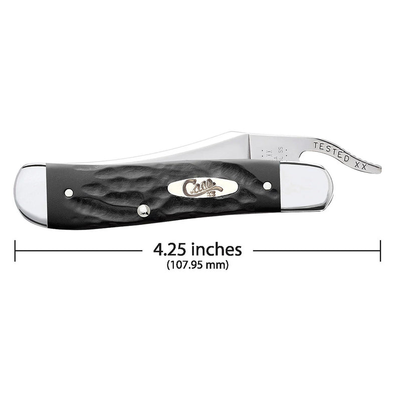 Case Jigged Rough Black Synthetic - RussLock
