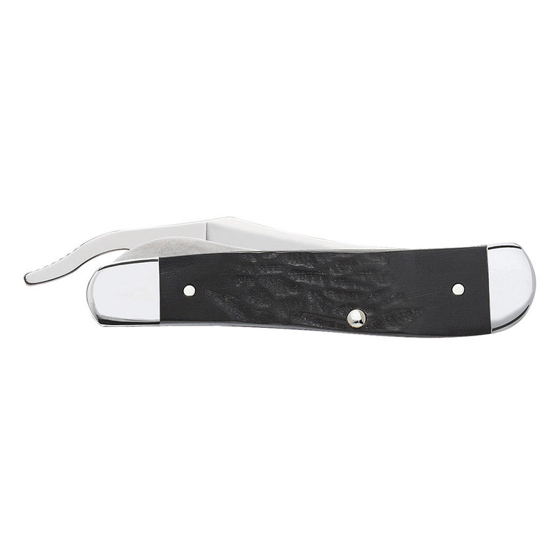Case Jigged Rough Black Synthetic - RussLock