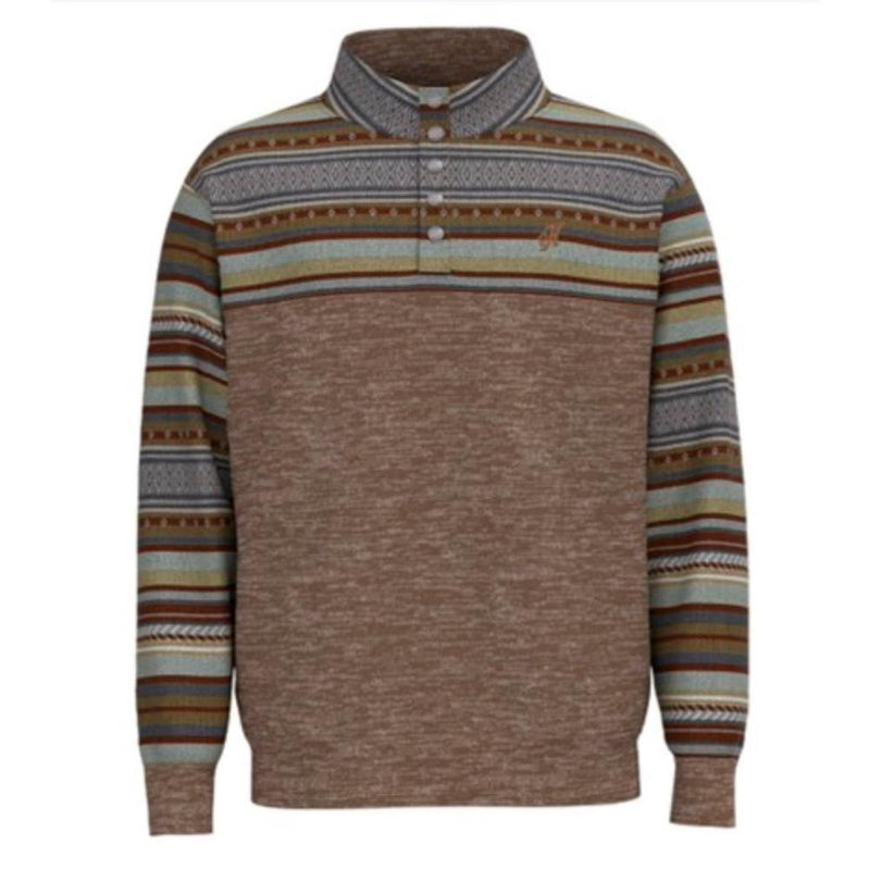 Mens Brown Serape Stevie Pullover