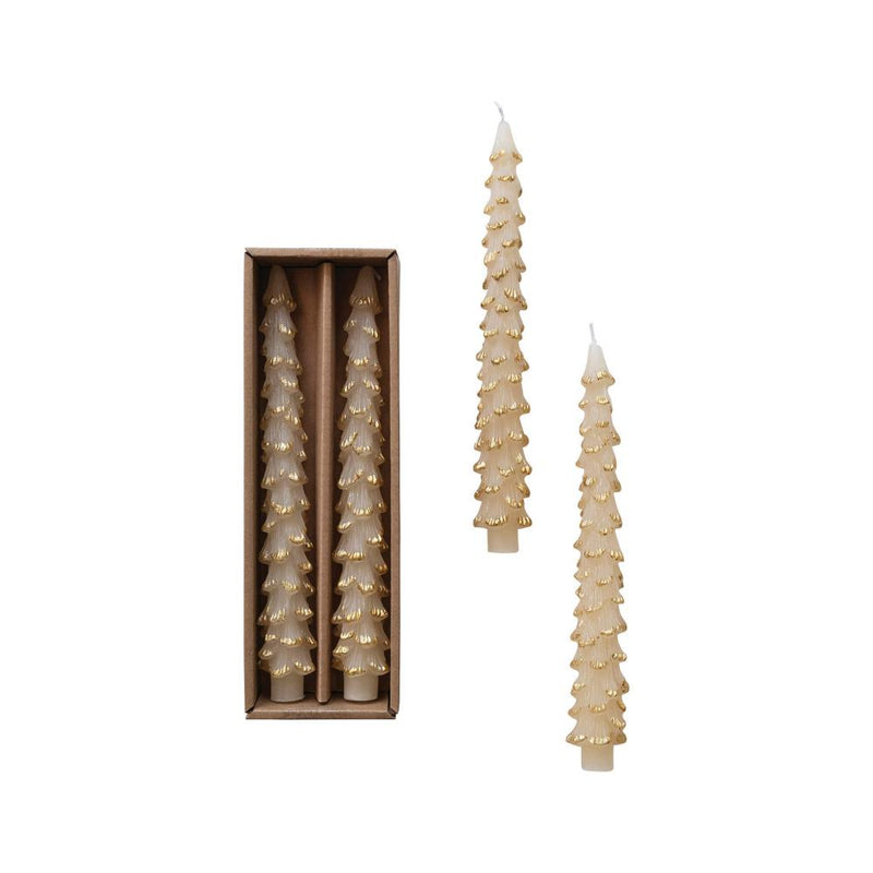 Unscented Eggnog Tree Candle