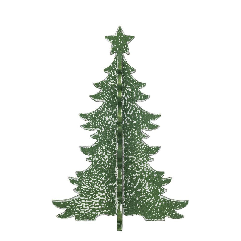 MDF Interlocking Distressed Christmas Tree