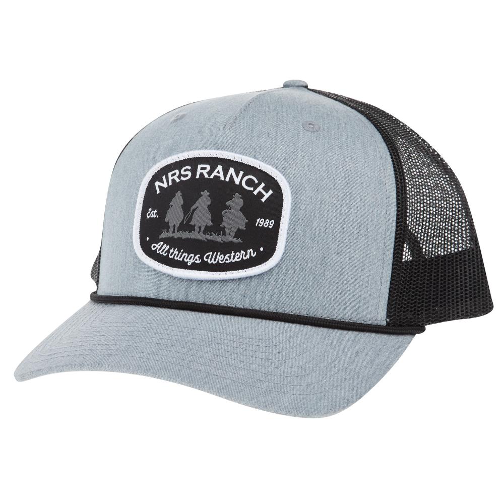 NRS Ranch Riders Grey/Black Cap