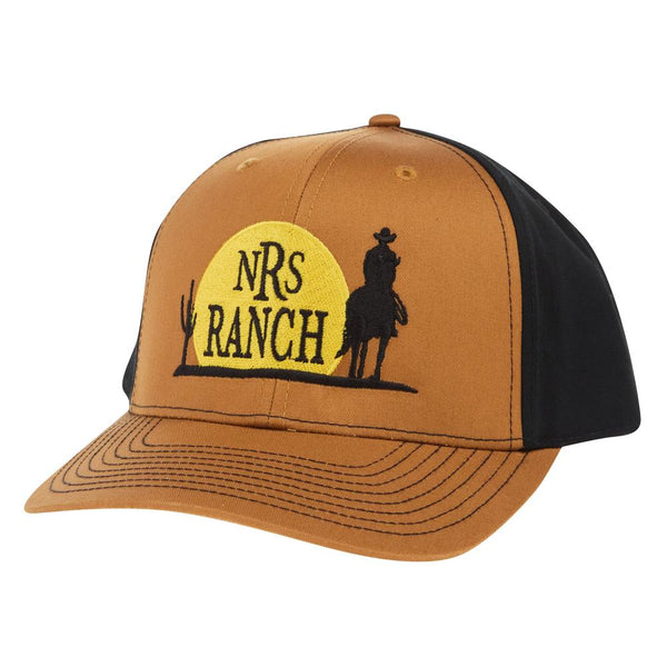 NRS Ranch Sunset Rider Caramel/Black Cap