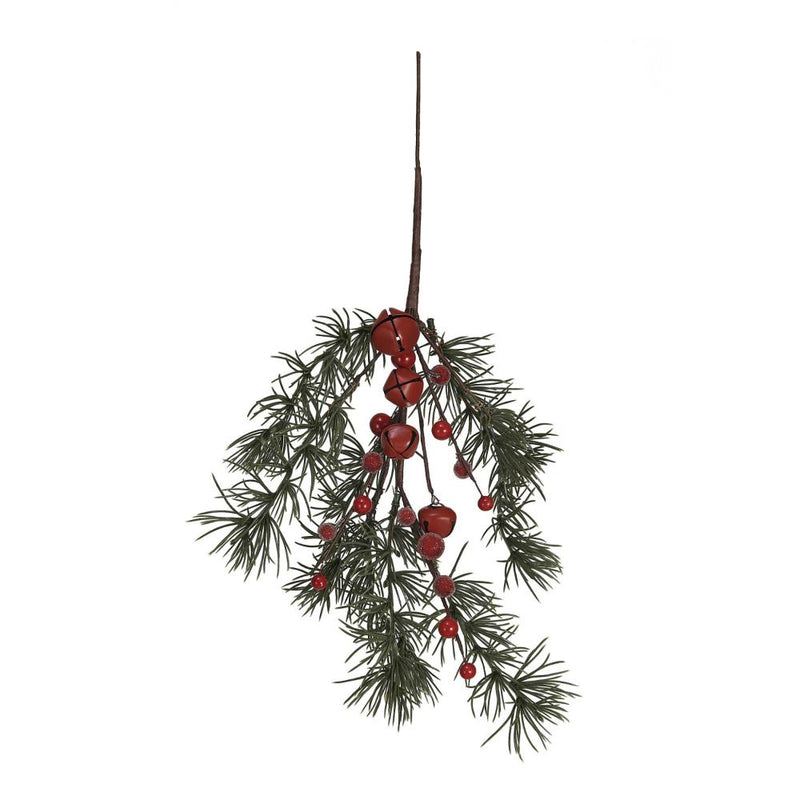 Faux Berry Pink With Jingle Bells