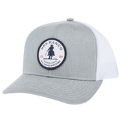 Ranch Grey/White Roper Cap