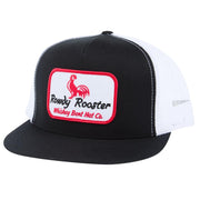 Mens Rowdy Rooster Black/White Cap