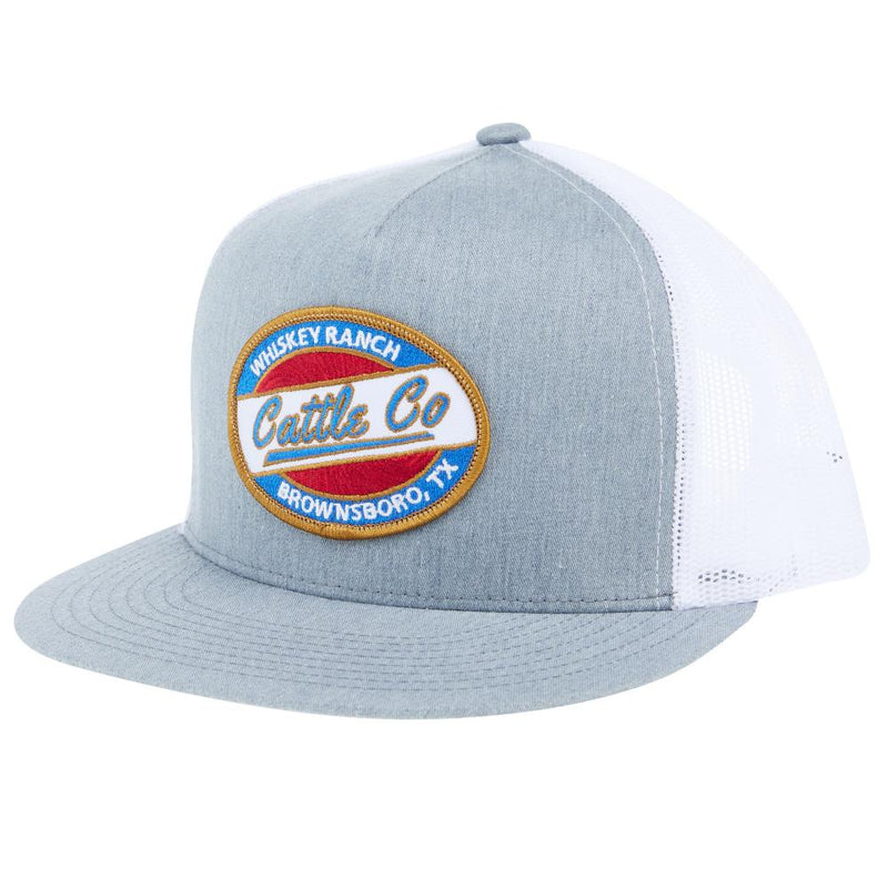 Mens Bent Grey Spur Cap
